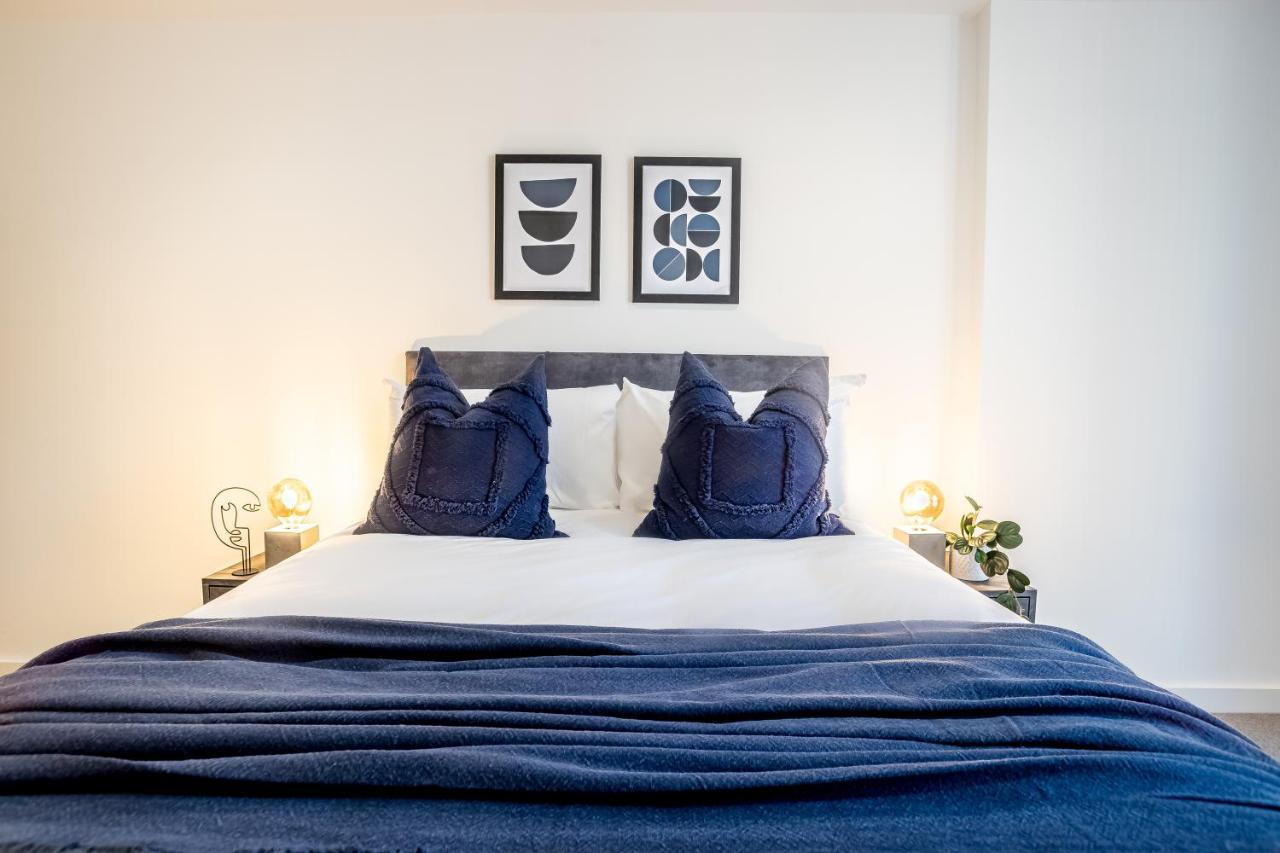 Modern Luxe 1 & 2 Bed Apts Near Granby Plaza By Sojo Stay Leicester Luaran gambar